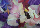 Pintura de Flores Violetas